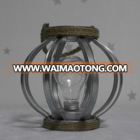 New design metal led candle holder LED light metal lantern