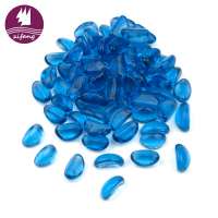 Wholesale Glass Beads Glass Cashew for Fireplace